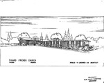 Tigard Friends, Architectural Drawing by Don Lindgren