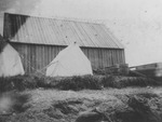 Alaskan Tent by Building by George Fox University Archives