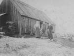 Alaskan Quakers in Front of Building by George Fox University Archives
