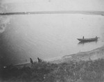 Canoe on the Water in Alaska by George Fox University Archives