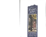 George Fox College Catalog, 1992-1993 by George Fox University Archives