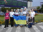 International Airport when greeted by Christian Camp International Ukraine by Gary Fawver