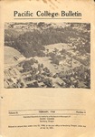 Pacific College Bulletin by George Fox University Archives