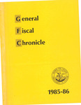 General Fiscal Chronicle, 1985-1986 by Various