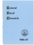 General Fiscal Chronicle, 1986-1987 by Various