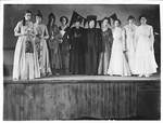 Group Photo of Women in Theatre by George Fox University Archives
