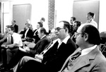 Faculty meeting by George Fox University Archives