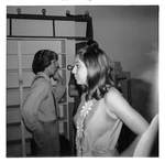 Actors and Actresses Prepare for Performance Backstage by George Fox University Archives