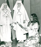 Students act in a performance by George Fox University Archives
