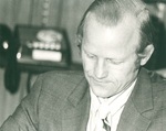 Close up of CFO Don Millage by George Fox University Archives