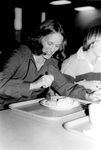 Julie Hawley at Third World Dinner Fund Raiser Event - World Hunger Event by George Fox University Archives
