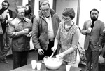 Faculty/Staff Christmas Coffee Break by George Fox University Archives
