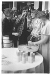 People Drinking Punch at an Alumni Dinner by George Fox University Archives