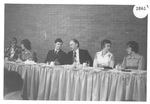 People Sitting at the Head Table at the Dinner in Idaho in 1976 by George Fox University Archives