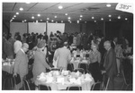 People Eating at the Dinner Hosted by Medford Friends Church by George Fox University Archives