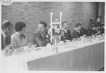 Head Table at the Reception for Construction Completion by George Fox University Archives