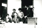 Alumni at Homecoming 84-85 by George Fox University Archives