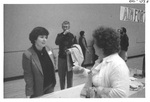 Two Women Talking to Each Other at an Alumni Reception by George Fox University Archives