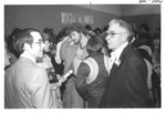 People Talking at an Alumni Reception by George Fox University Archives