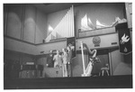 Men Performing at the Alumni Talent Show in 1983 by George Fox University Archives