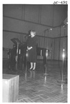 Woman Singing Onstage at the Alumni Talent Show in 1983 by George Fox University Archives