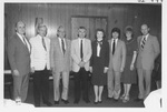 Group Photo at the BSI Banquet in 1981 by George Fox University Archives