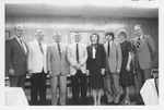 Group Photo at the BSI Banquet in 1981 by George Fox University Archives
