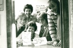 1984/85 Mail Room Staff by George Fox University Archives