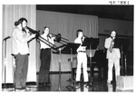 People Performing at the Alumni Talent Show in 1985 by George Fox University Archives