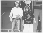 Couple Performing at the Alumni Talent Show in 1987 by George Fox University Archives