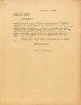 Pennington to KOIN, the Journal on 7 Feb. 1946 by Levi T. Pennington