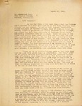 Levi Pennington Writing to Alexander Hull, August 26, 1946 by Levi T. Pennington