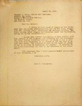 Levi Pennington Writing to Charles Wells, August 28, 1946 by Levi T. Pennington
