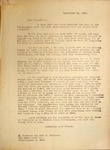 Levi Pennington Writing to Passmore and Elkinton, September 14, 1946 by Levi T. Pennington