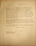 Levi Pennington Writing to Sumner Mills, September 16, 1946