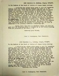 Pennington to Members of the Board of Service of Oregon Yearly Meeting, July 22, 1947