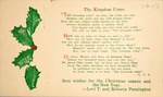 Thy Kingdom Come, Christmas 1943 by Levi T. Pennington