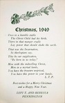 Christmas, 1949
