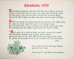 Christmas, 1959 by Levi T. Pennington