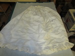 White Cotton Petticoat by George Fox University Archives