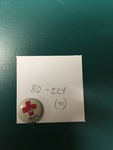 Red Cross Lapel Pin by George Fox University Archives