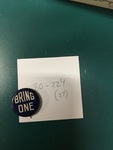 Bring One - Lapel Pin by George Fox University Archives