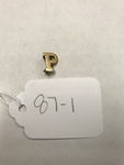 Gold P Pin by George Fox University Archives