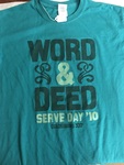 Word & Deed Serve Day Shirt by George Fox University Archives
