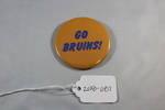 Go Bruins Button by George Fox University Archives