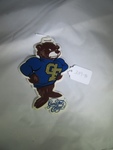 GFC Plastic mascot two dimensional by George Fox University Archives