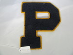 "P" athletic letter