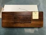 Wooden Pen and Note Case by George Fox University Archives
