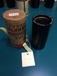 Columbia Cylinder Record (gold moulded) by George Fox University Archives