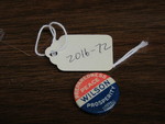 Wilson Campaign Lapel Pin by George Fox University Archives